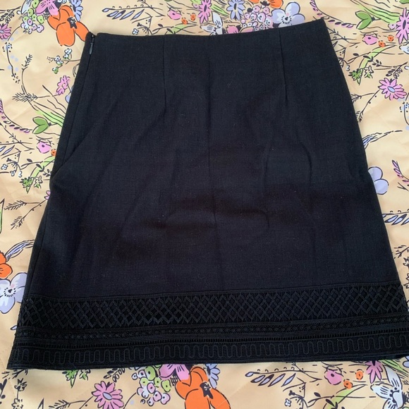Loft Black Skirt - Picture 1 of 4